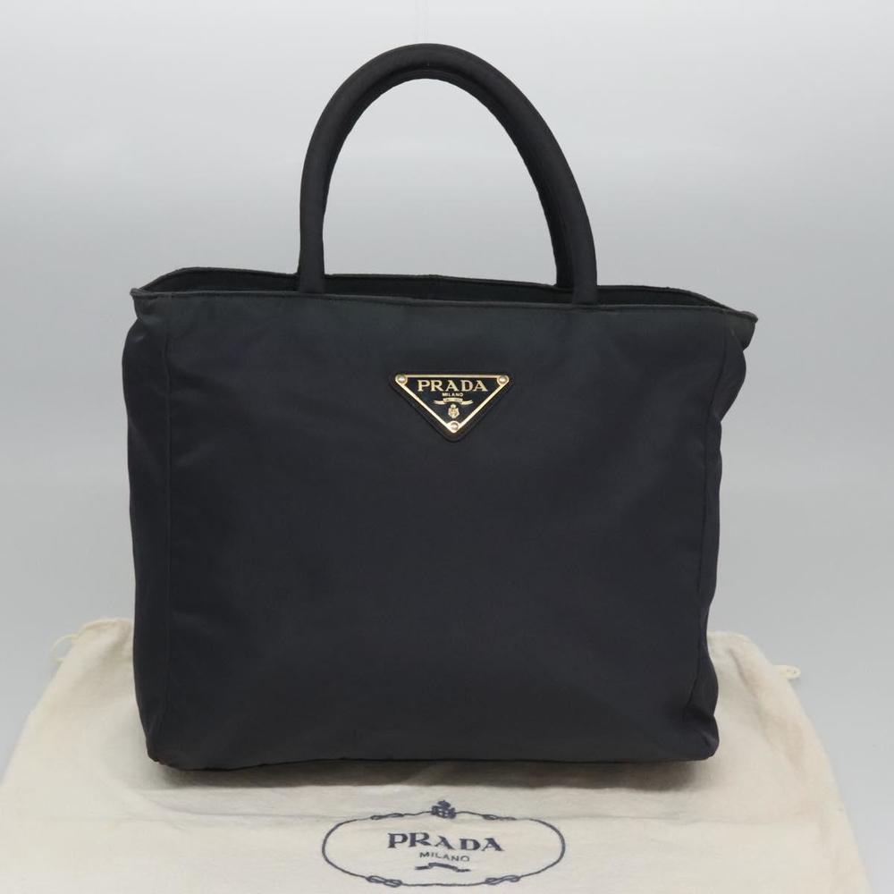 PRADA Hand Bag Nylon Navy Auth BA297 - Picture 12 of 16